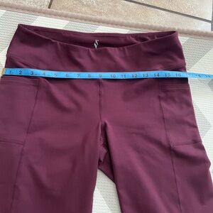 Skechers Maroon Active Leggings